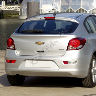Бампер задний в цвет кузова Chevrolet Cruze (2009-2015) хэтчбек Бампер задний в цвет кузова Chevrolet Cruze (2009-2015) хэтчбек