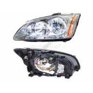 Фара FORD FOCUS II 05-08 лев хром DEPO