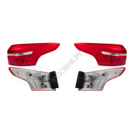 Фонари задние Форд Фокус Ford Focus 3 (2014-) комплект 2 штуки левый и правый DEPO высокое качество