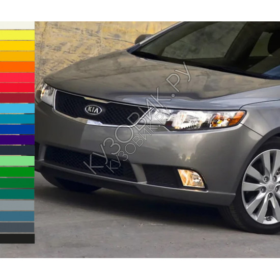 Бампер передний в цвет кузова Kia Cerato 2 (2009-2013) Бампер передний в цвет кузова Kia Cerato 2 (2009-2013)