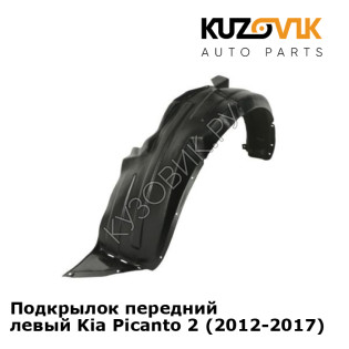 Подкрылок передний левый Kia Picanto 2 (2011-2015) дорестайлинг KUZOVIK Подкрылок передний левый Kia Picanto 2 (2011-2015) дорестайлинг KUZOVIK