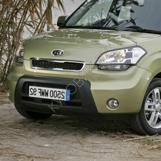 Бампер передний в цвет кузова Kia Soul 1 (2008-2011) дорестайлинг Бампер передний в цвет кузова Kia Soul 1 (2008-2011) дорестайлинг
