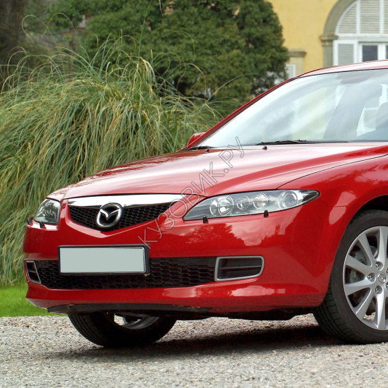 Бампер передний в цвет кузова Mazda 6 GG (2005-2008) рестайлинг Бампер передний в цвет кузова Mazda 6 GG (2005-2008) рестайлинг
