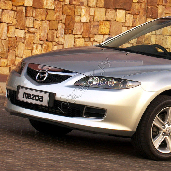 Бампер передний в цвет кузова Mazda 6 GG (2005-2008) рестайлинг Бампер передний в цвет кузова Mazda 6 GG (2005-2008) рестайлинг