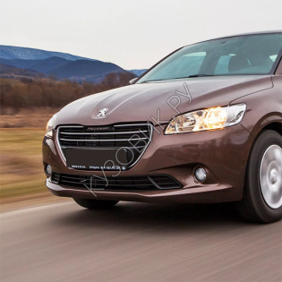 Бампер передний в цвет кузова Peugeot 301 (2012-2016) дорестайлинг Бампер передний в цвет кузова Peugeot 301 (2012-2016) дорестайлинг