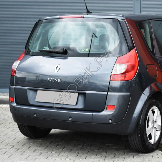 Бампер задний в цвет кузова Renault Scenic 2 (2003-2009) Бампер задний в цвет кузова Renault Scenic 2 (2003-2009)
