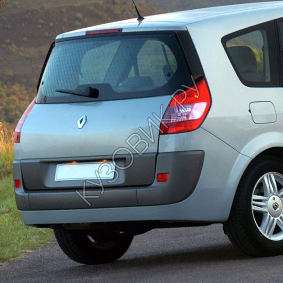 Бампер задний в цвет кузова Renault Scenic 2 (2003-2009) Бампер задний в цвет кузова Renault Scenic 2 (2003-2009)