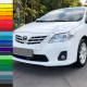 Бампер передний в цвет кузова Toyota Corolla E150 (2010-2013) рестайлинг Бампер передний в цвет кузова Toyota Corolla E150 (2010-2013) рестайлинг